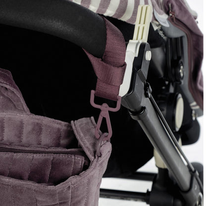 Bolsa Canastilla Cherry Velvet - Pasito a Pasito