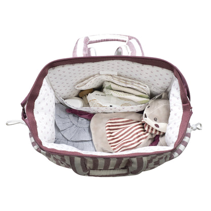 Mochila Cherry Rayas - Pasito a Pasito