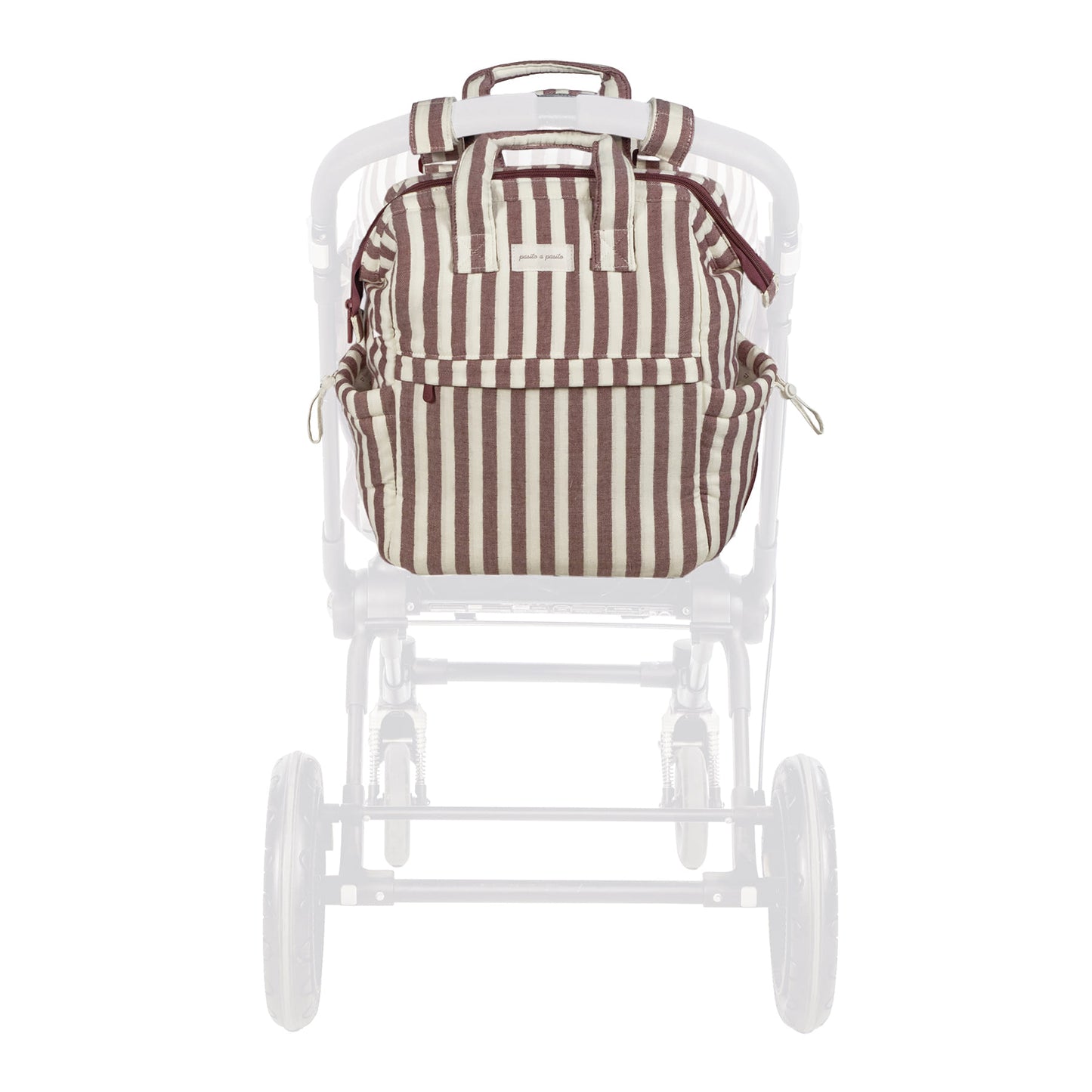 Mochila Cherry Rayas - Pasito a Pasito