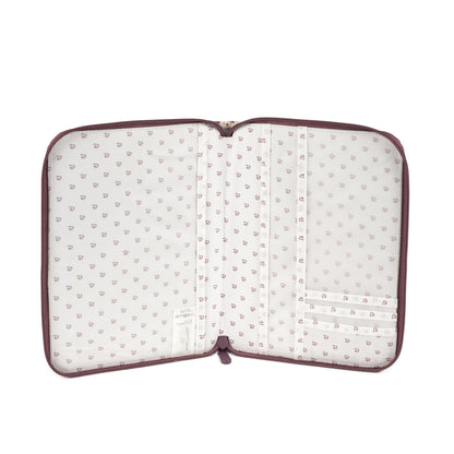 Libro nacimiento portadocumentos Cherry flores - Pasito a Pasito