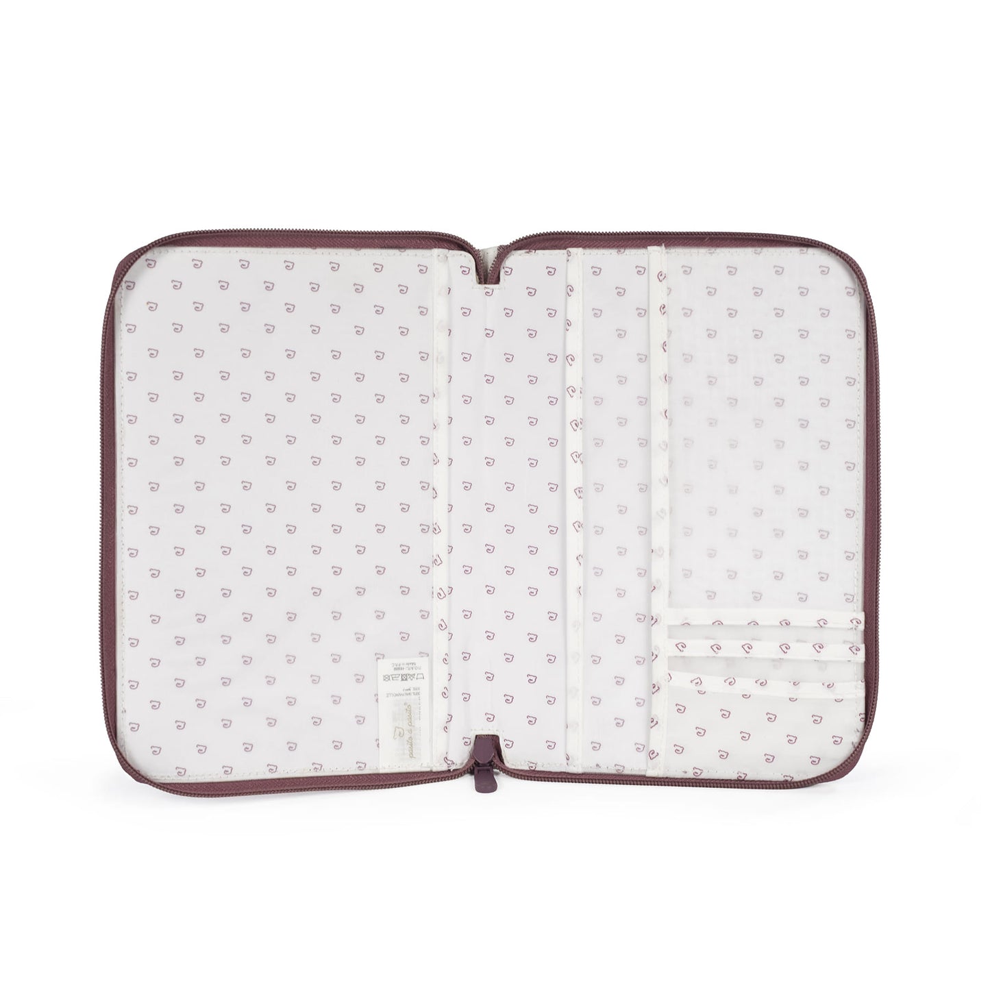 Libro nacimiento portadocumentos Cherry Rayas - Pasito a Pasito