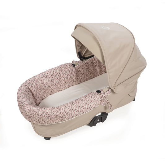 Cubre cuco + sabana cuco Cherry Flores - Pasito a Pasito