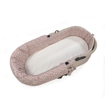 Cubre cuco + sabana cuco Cherry Flores - Pasito a Pasito