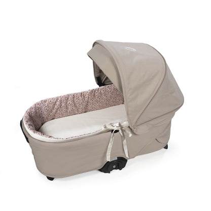 Cubre cuco varillas + sabana cuco Cherry Flores - Pasito a Pasito