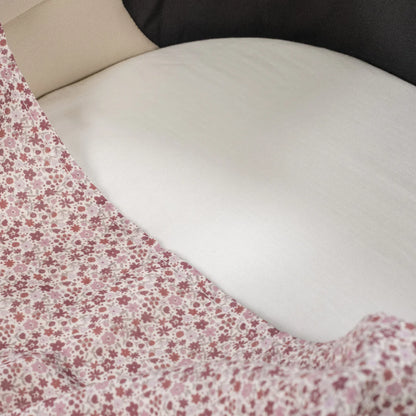 Sabana Ajustable Cuco + Muselina Cherry - Pasito a Pasito