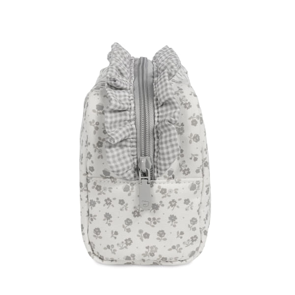 Neceser Little Bloom Flor Gris - Pasito a Pasito