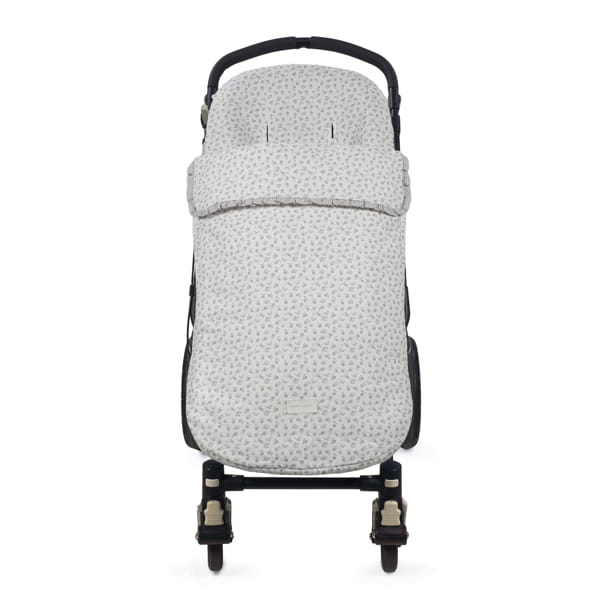 Saco silla entretiempo Little Bloom Flor Gris - Pasito a Pasito