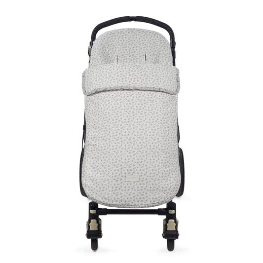 Saco silla entretiempo Little Bloom Flor Gris - Pasito a Pasito