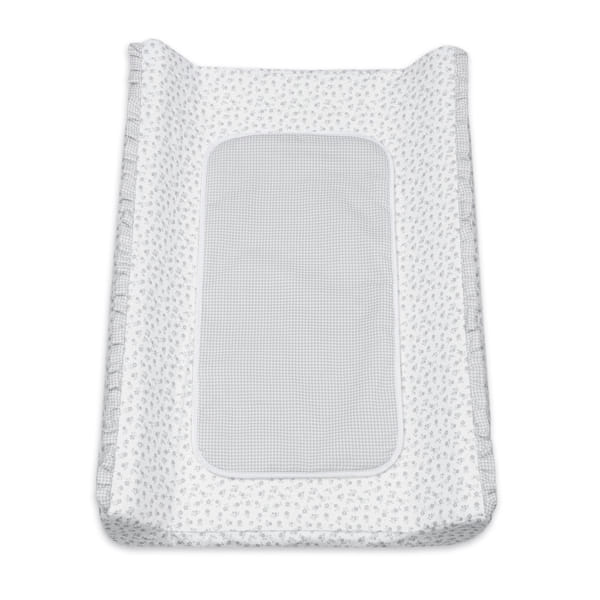 Cambiador Home con funda Little Bloom Flor Gris - Pasito a Pasito