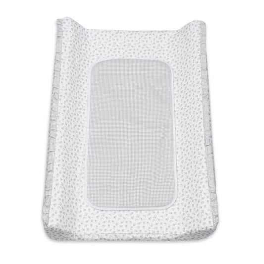 Cambiador Home con funda Little Bloom Flor Gris - Pasito a Pasito