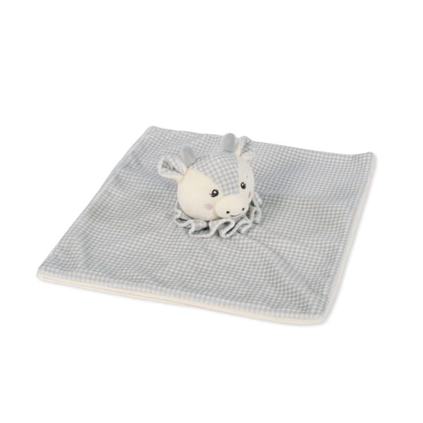 Doudou Vaca Little Bloom Gris - Pasito a Pasito