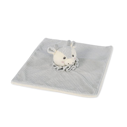 Doudou Vaca Little Bloom Gris - Pasito a Pasito