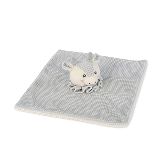 Doudou Vaca Little Bloom Gris - Pasito a Pasito