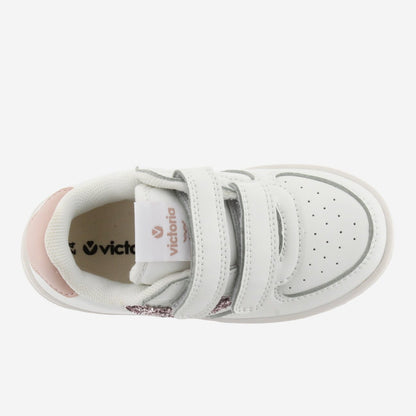 Deportivas Tiempo fantasía glitter nude - Victoria