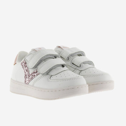 Deportivas Tiempo fantasía glitter nude - Victoria