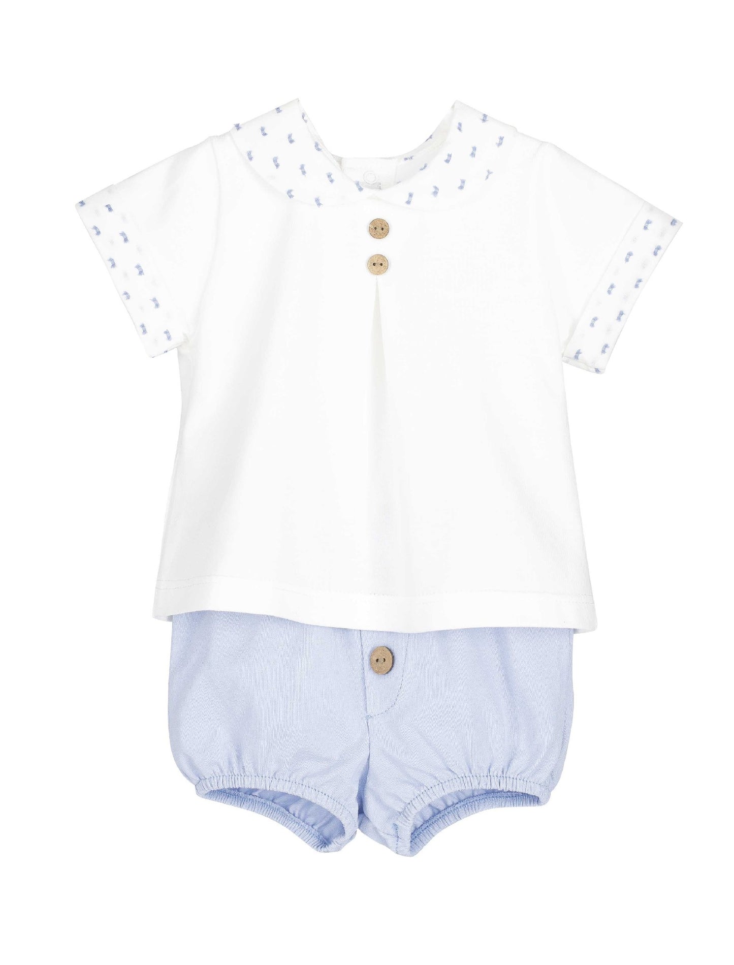 Conjunto Pololo bebé niño Goa azul - Calamaro