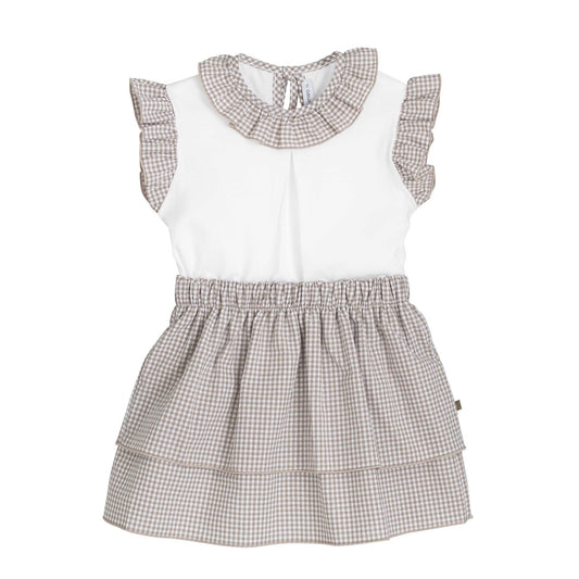 Conjunto falda niña vichy Mandy - Calamaro