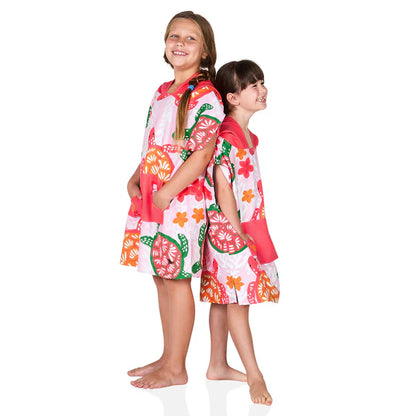 Poncho Kids Turtley Tropical - Dock & Bay
