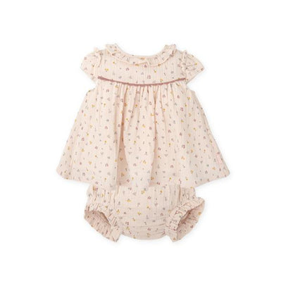 Vestido con ranita Provenza Tutto Piccolo