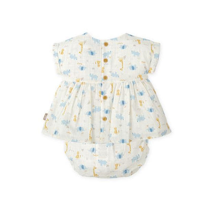 Vestido con ranita Kenia Tutto Piccolo