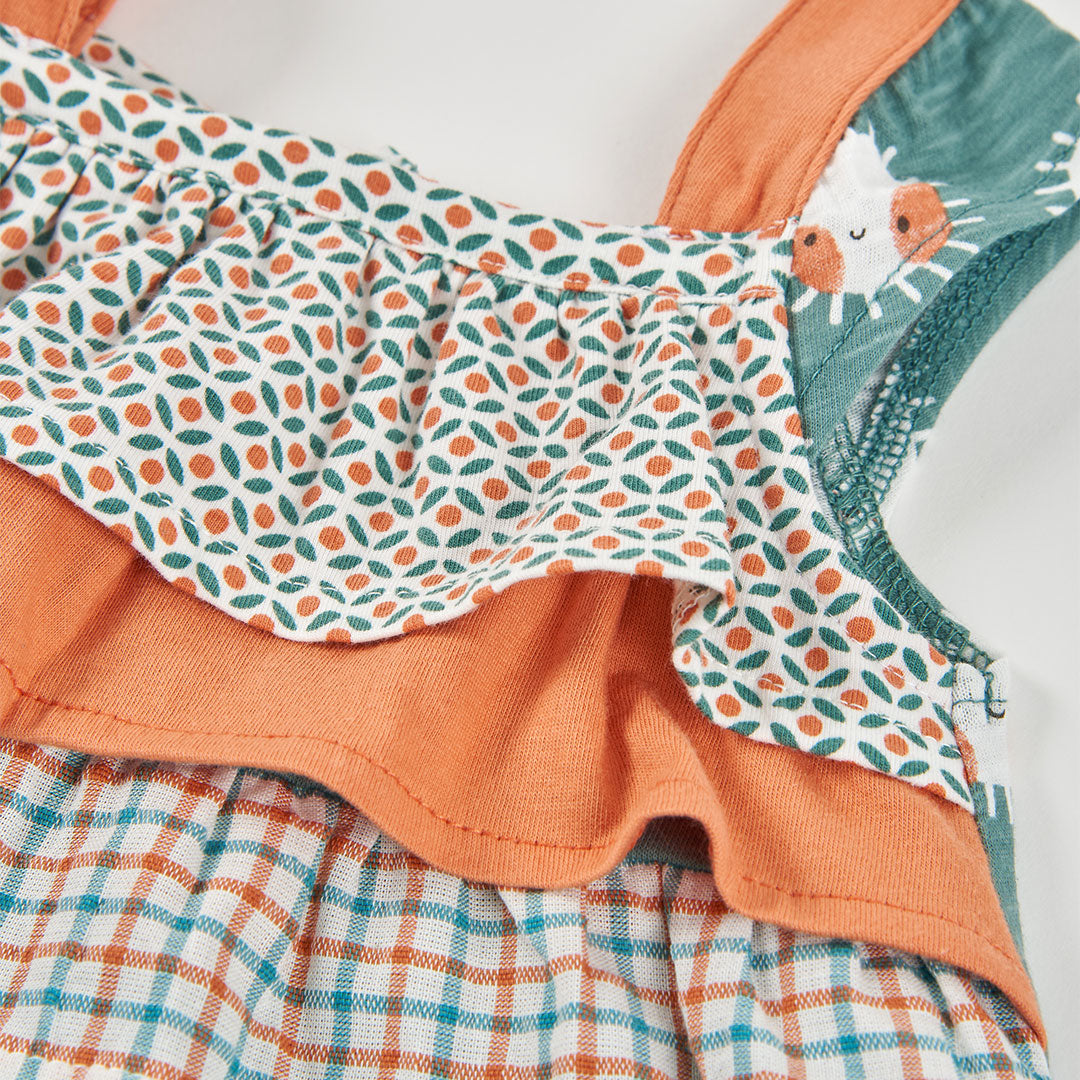 Vestido bebé punto estampado soles - Boboli