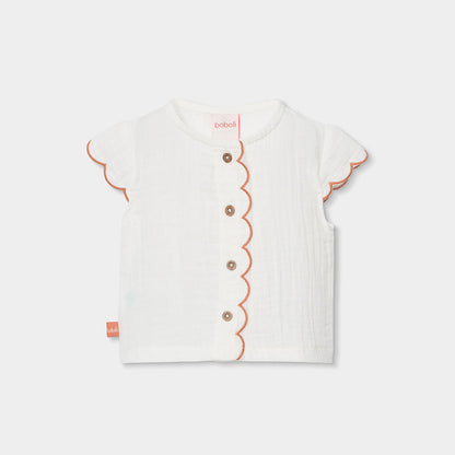 Conjunto bebé algodón blanco soles - Boboli