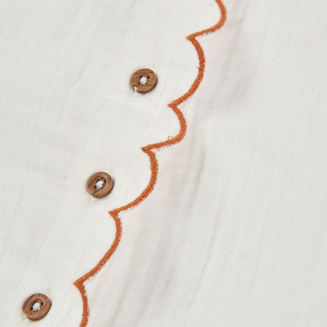 Conjunto bebé algodón blanco soles - Boboli