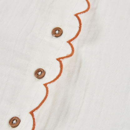 Conjunto bebé algodón blanco soles - Boboli