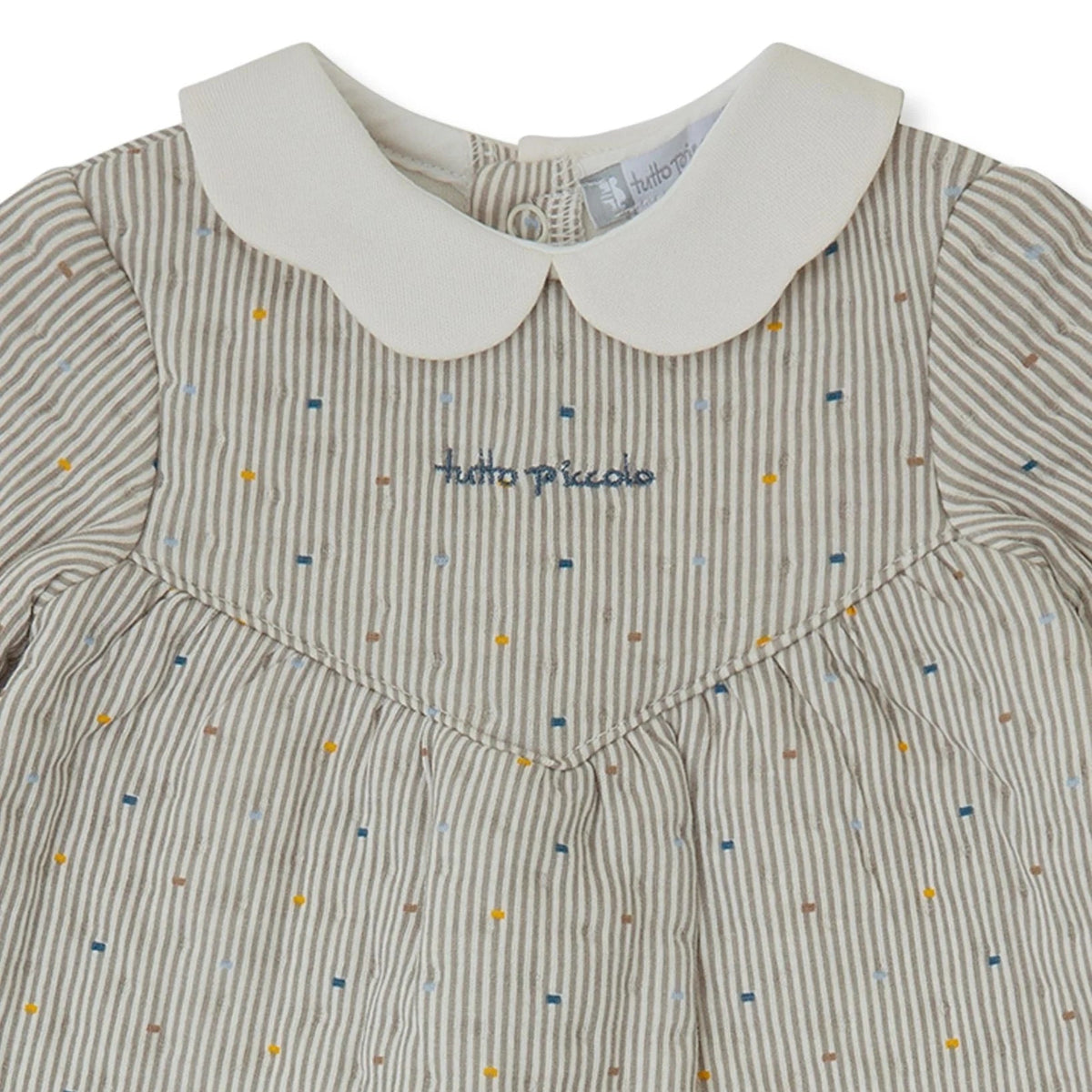 Vestido Rayas con Leotardos – Tutto Piccolo