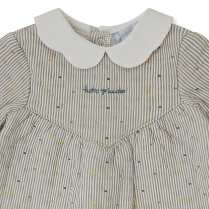 Vestido Rayas con Leotardos – Tutto Piccolo