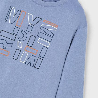 Camiseta letras básica niño - Mayoral