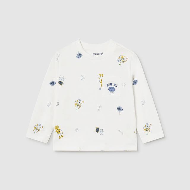 Camiseta Robots bebé niño - Mayoral