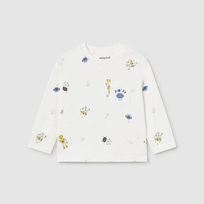 Camiseta Robots bebé niño - Mayoral