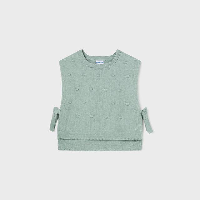 Conjunto chaleco tres piezas bebé niña - Mayoral