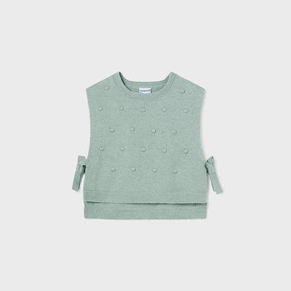 Conjunto chaleco tres piezas bebé niña - Mayoral