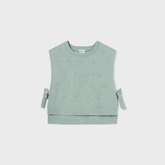 Conjunto chaleco tres piezas bebé niña - Mayoral