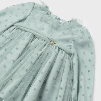 Vestido tul bebé niña - Mayoral