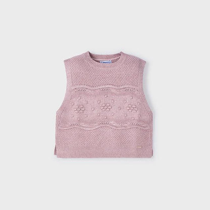 Chaleco tricot niña - Mayoral