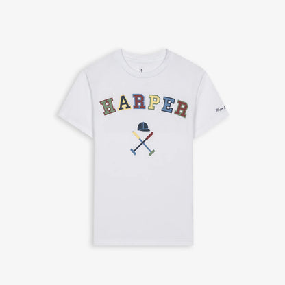 Camiseta Retro Kids White - Harper & Neyer