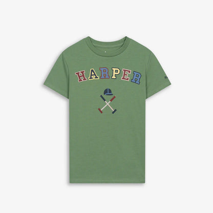 Camiseta Retro Kids Midow Green - Harper & Neyer