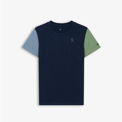 Camiseta Atlantha Kids Navy Blue - Harper & Neyer