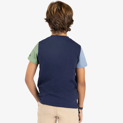 Camiseta Atlantha Kids Navy Blue - Harper & Neyer