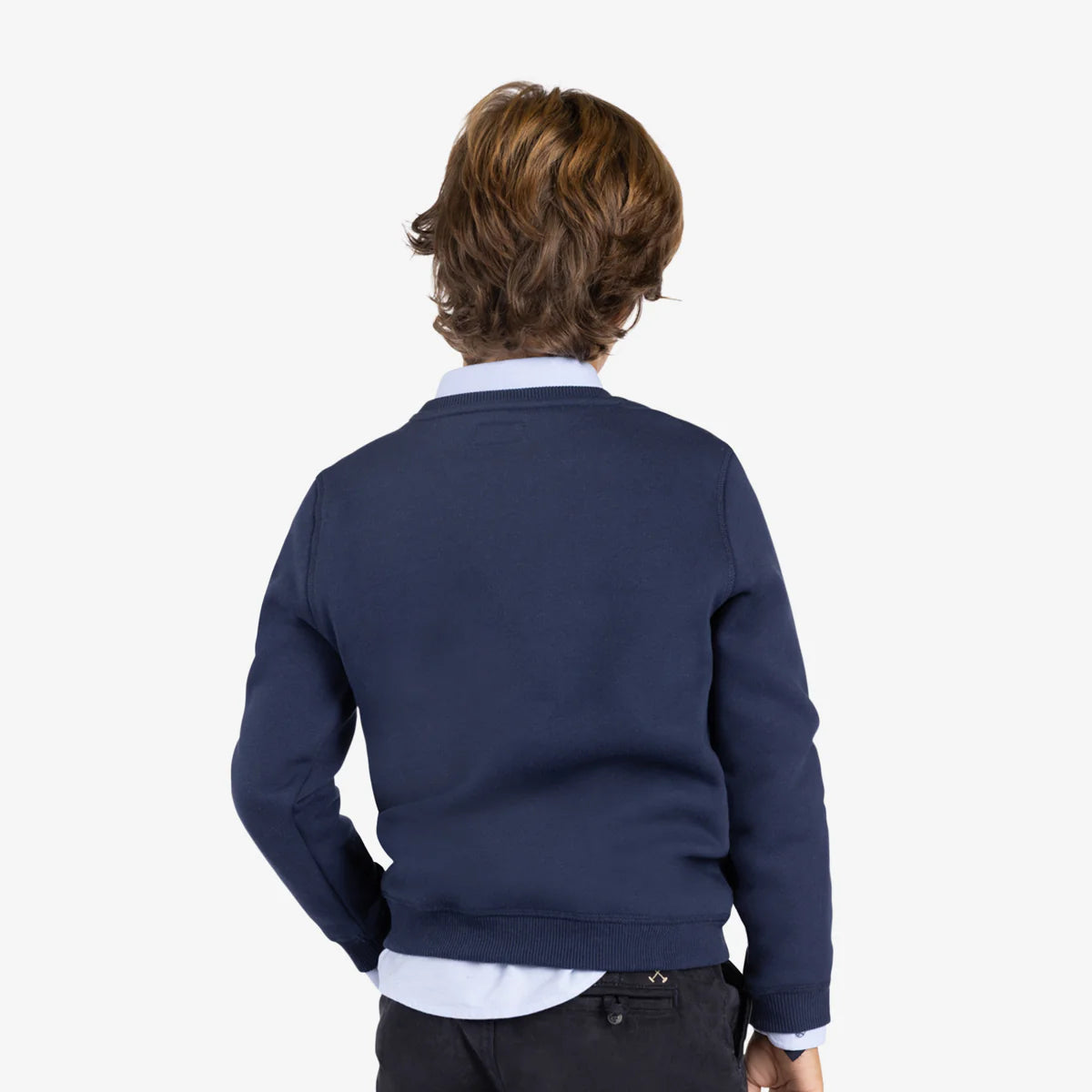 Sudadera New England Kids Navy Blue - Harper & Neyer
