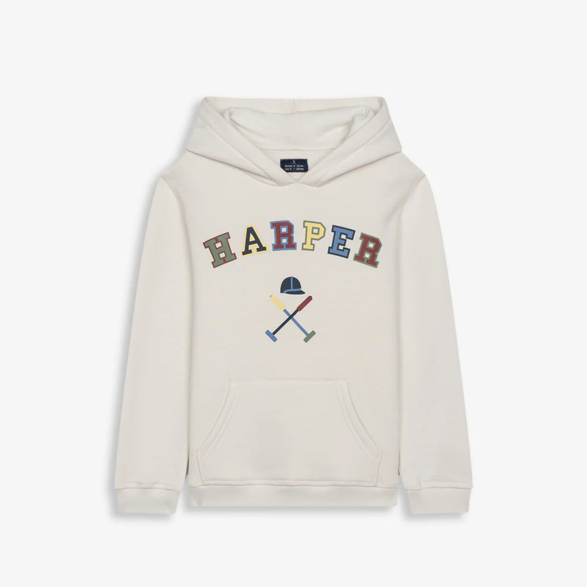 Sudadera Retro Hoodie Kids Navy Blue - Harper & Neyer
