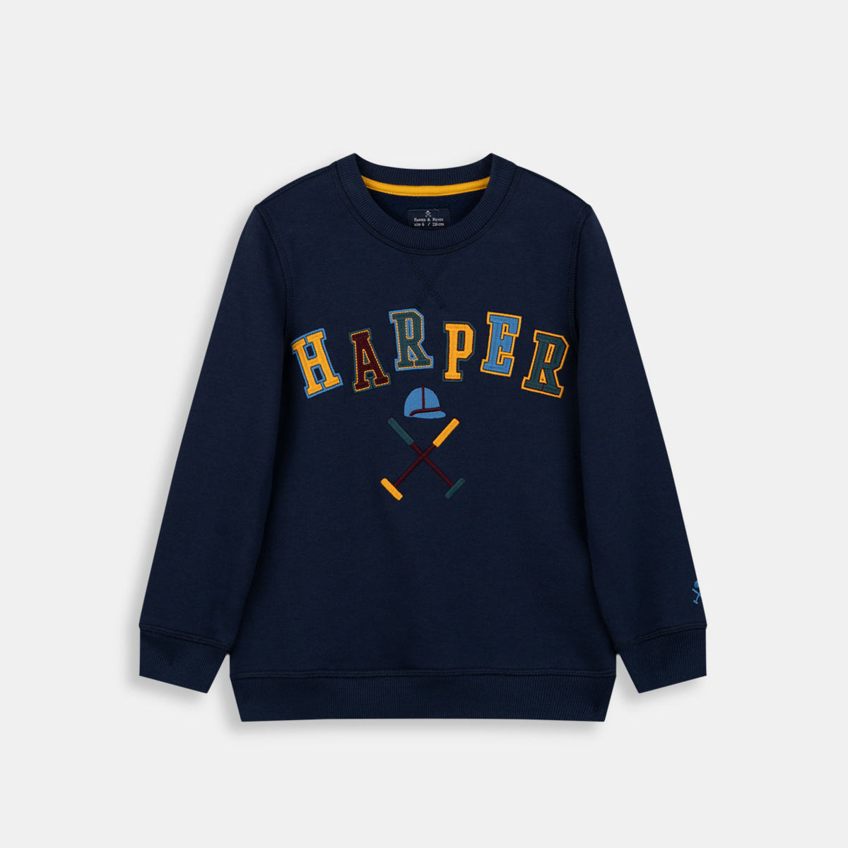 Sudadera Retro Kids New Azul Marino - Harper & Neyer