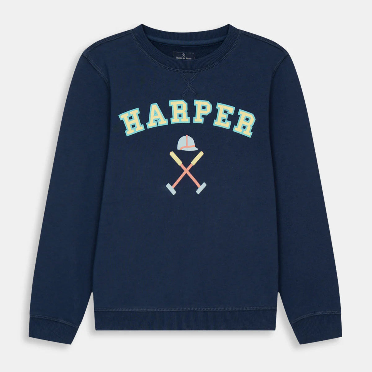 Sudadera Retro Kids Azul Marino - Harper & Neyer