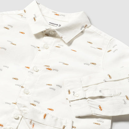Camisa niño estampada Coches - Mayoral