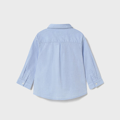 Camisa niño Celeste con pajarita - Mayoral