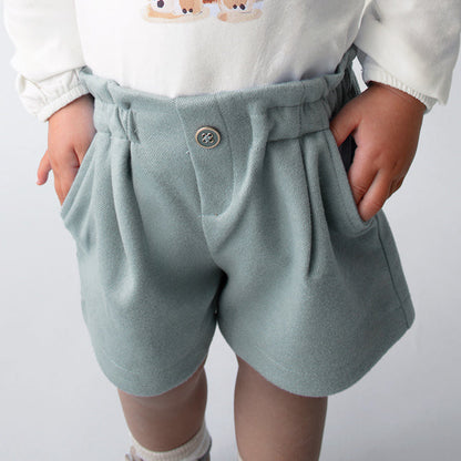 Pantalón corto azul vestir - Mayoral