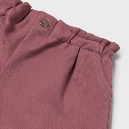 Pantalón corto rosa vestir - Mayoral